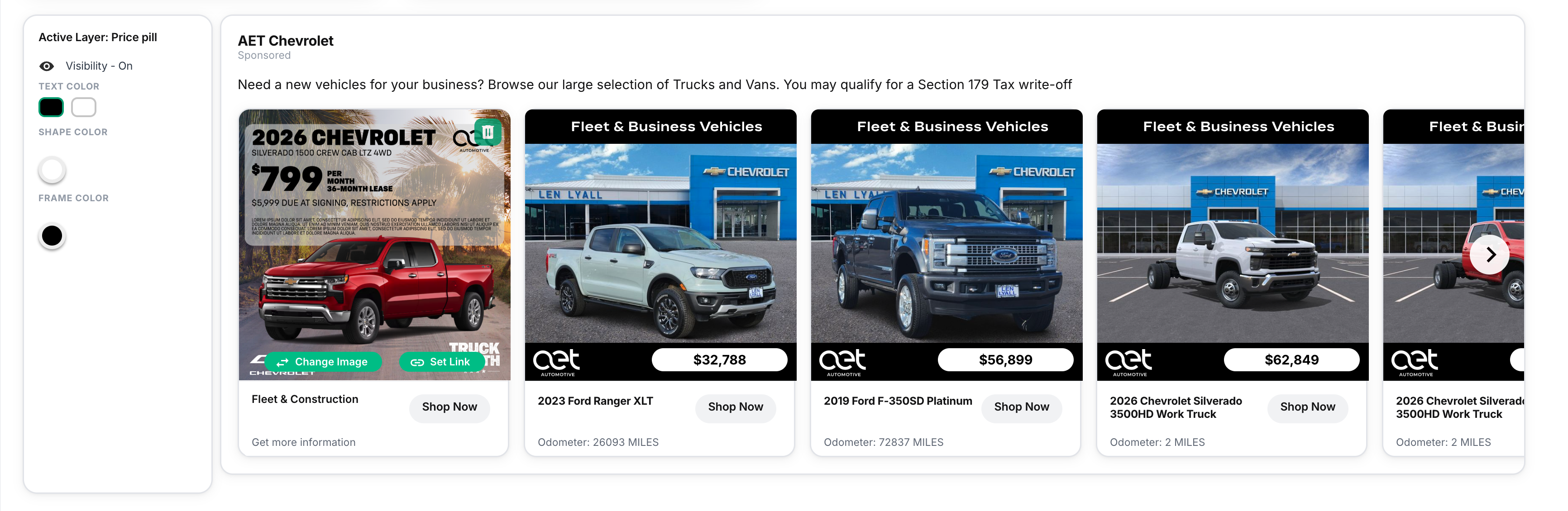 Fleet & Business Vehicles