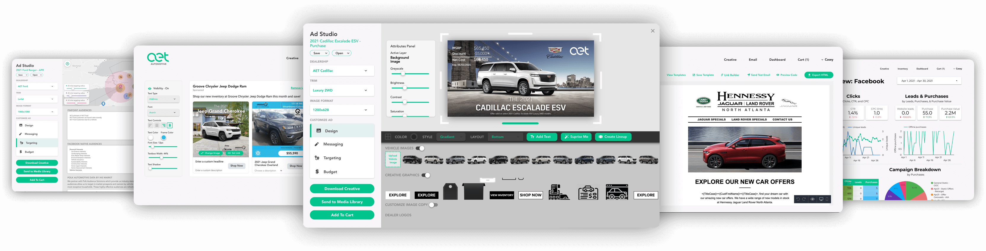 AET Marketing Suite - An Automotive Advertising Platform Built for Dealer